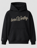 Script Luxe Hoodie | Onyx