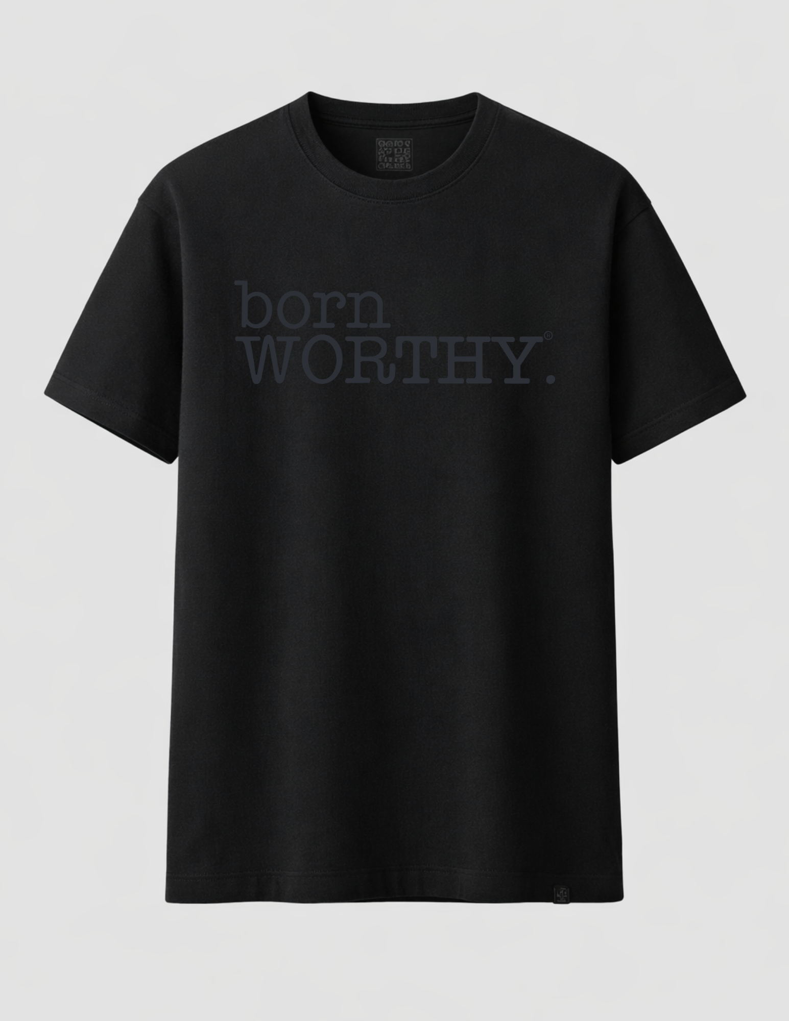 Signature Luxe Tee| Onyx