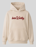 Script Luxe Hoodie | Tan