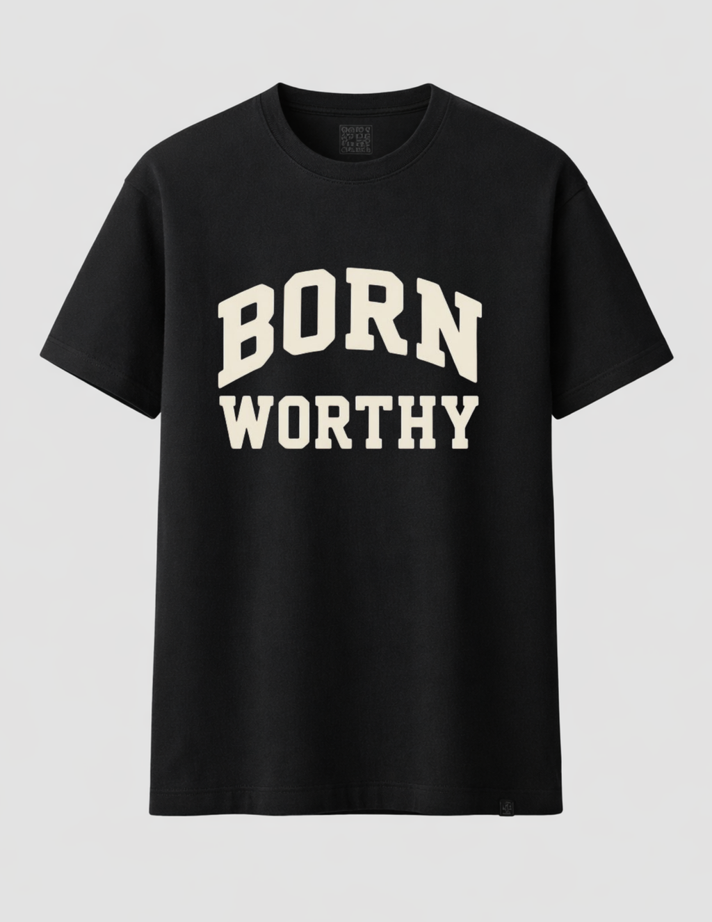 Collegiate Luxe Tee |  Onyx