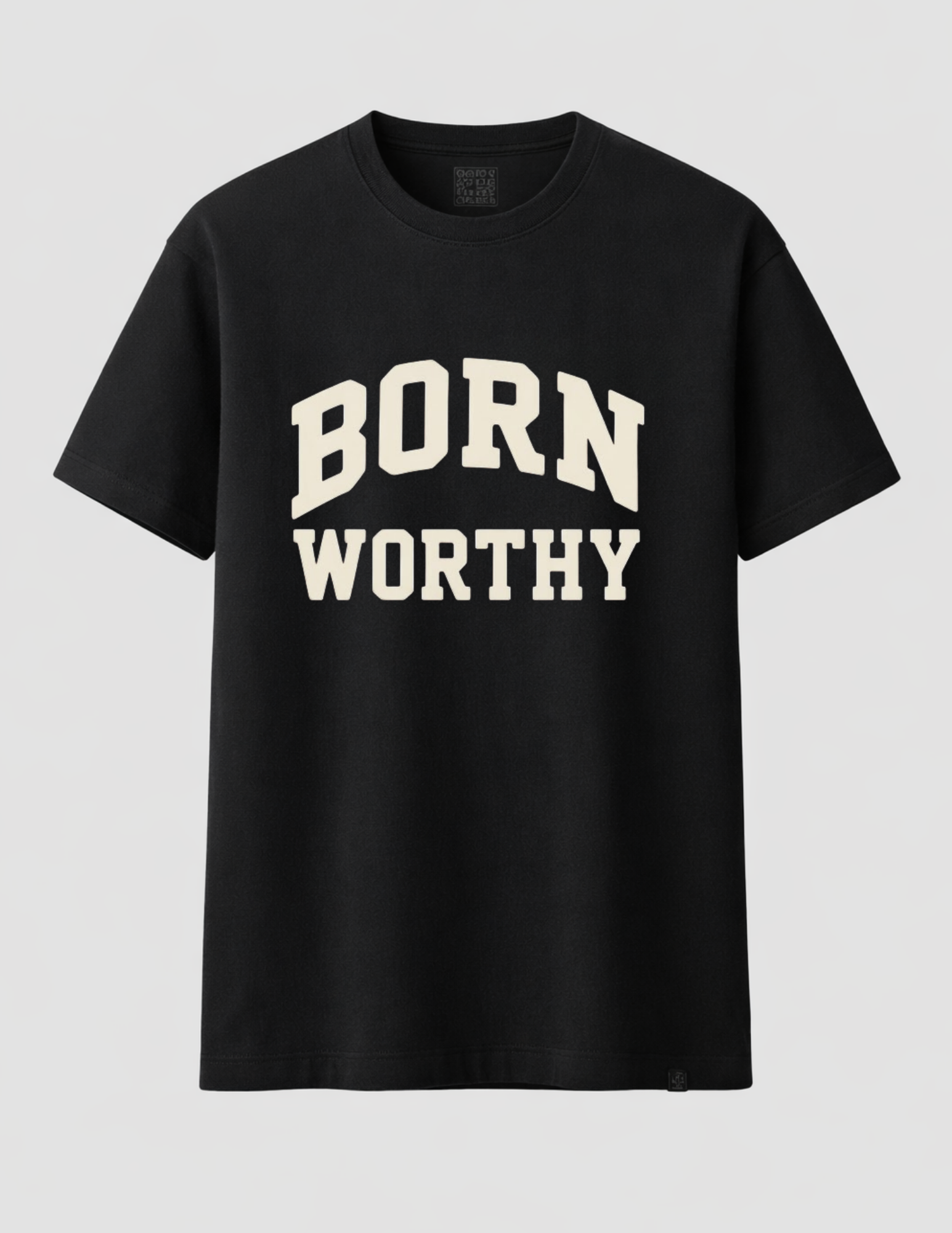 Collegiate Luxe Tee |  Onyx