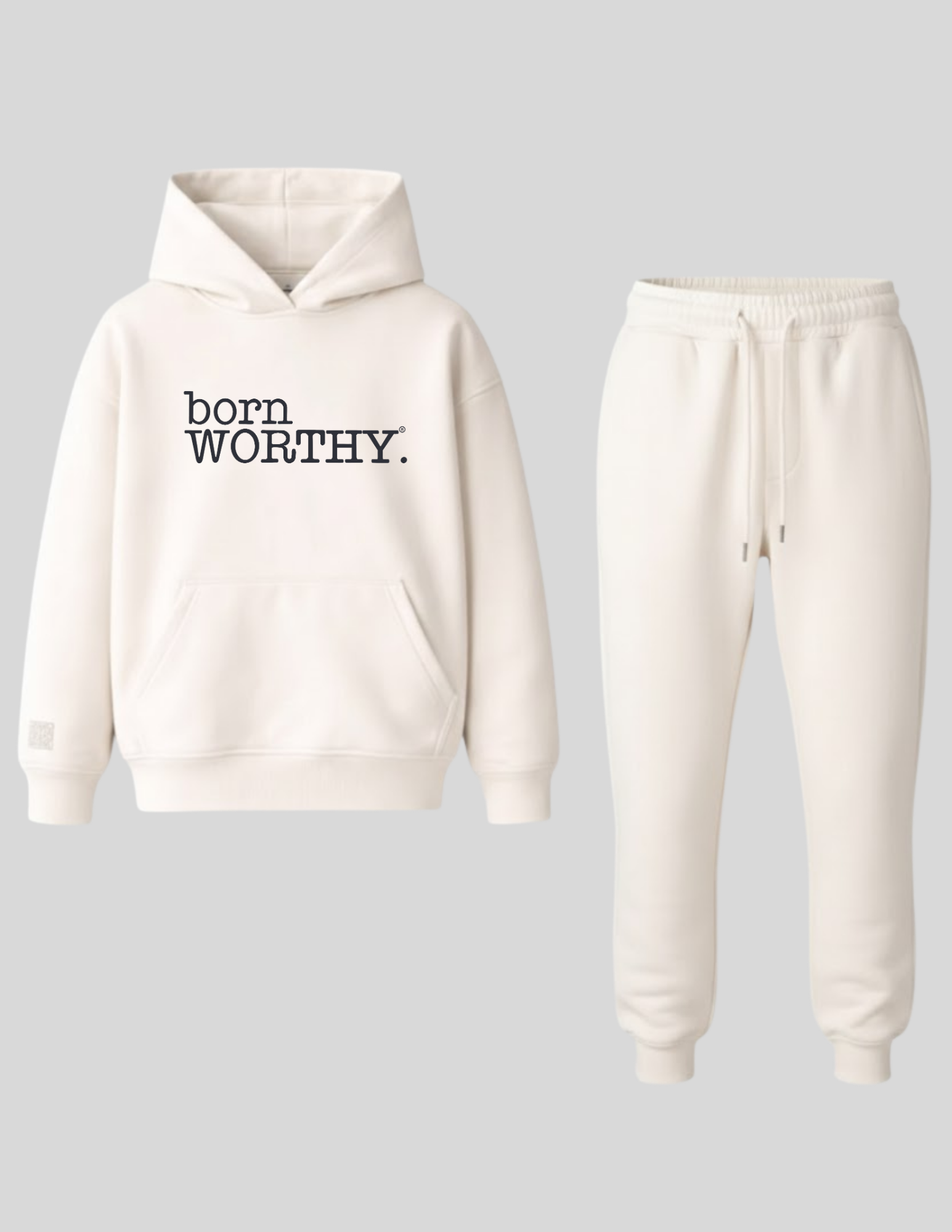 born WORTHY Signature Luxe Set - Off white