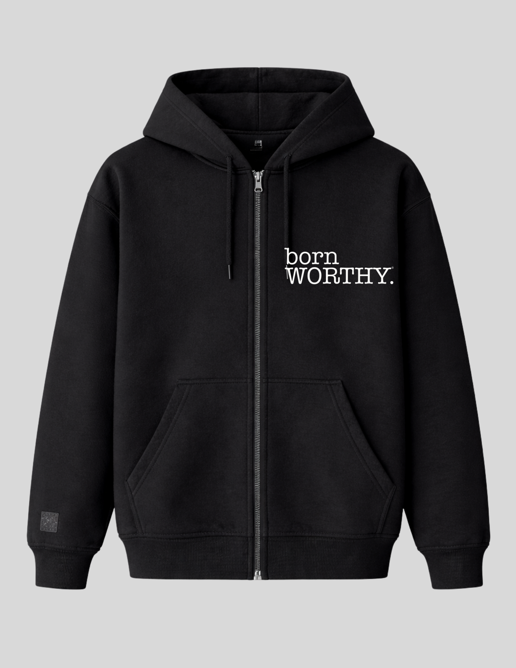A Rare Gem Luxe  Zip Hoodie