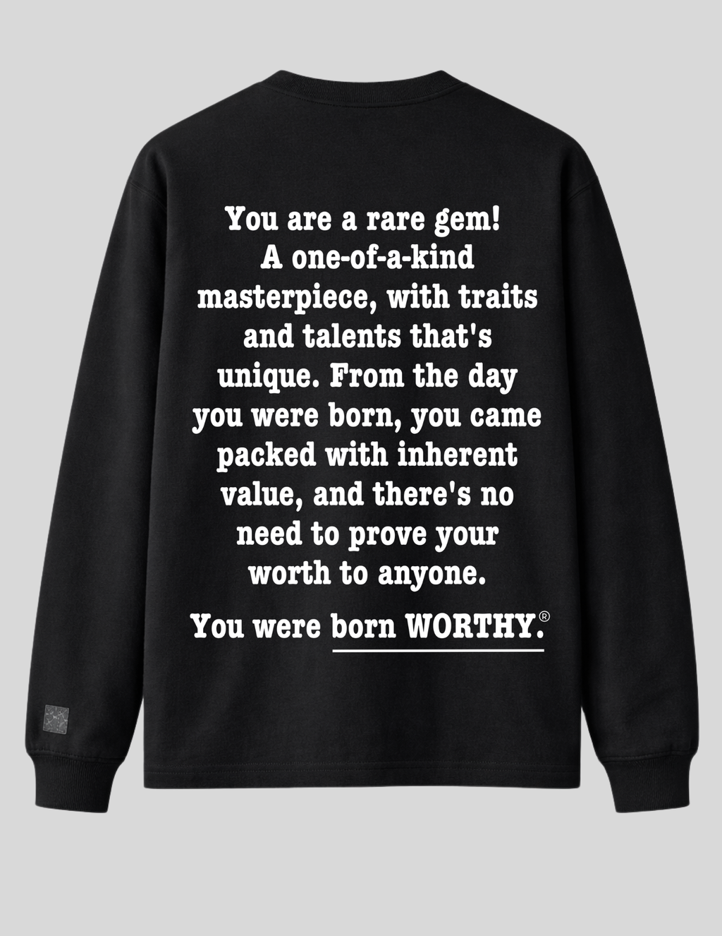 A Rare Gem Longsleeve Luxe Tee