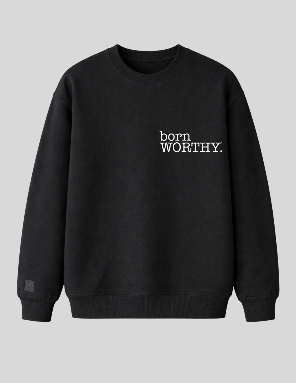 born WORTHY. A Rare Gem Luxe Sweatshirt