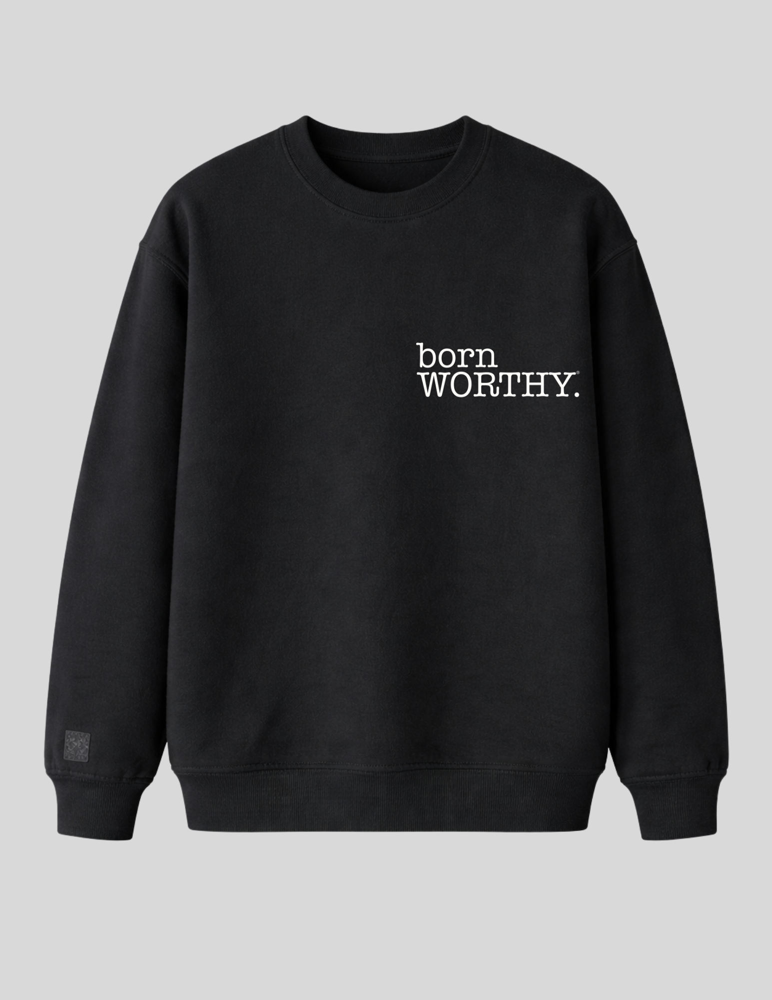 born WORTHY. A Rare Gem Luxe Sweatshirt