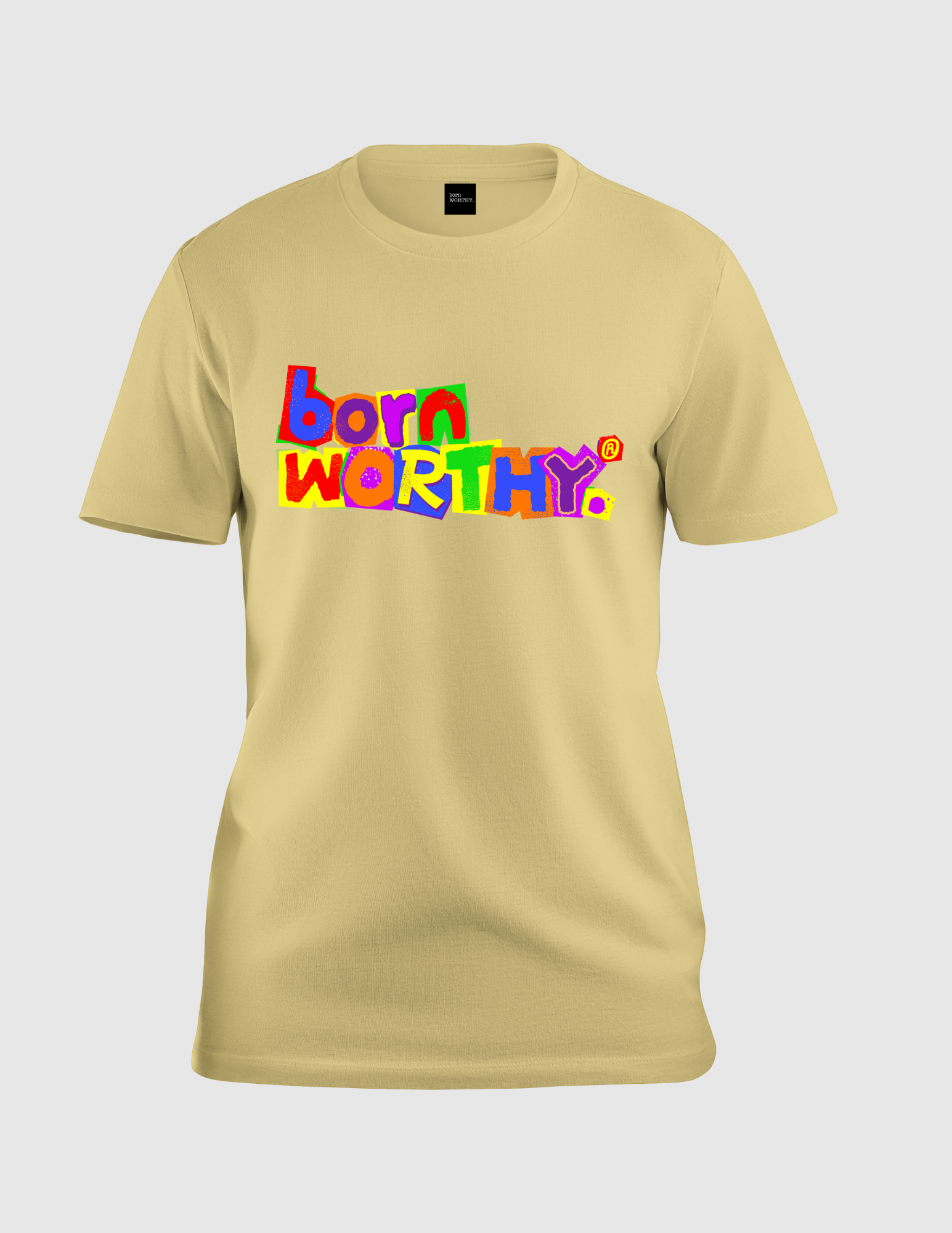 born WORTHY.  Chakra Luxe Tee