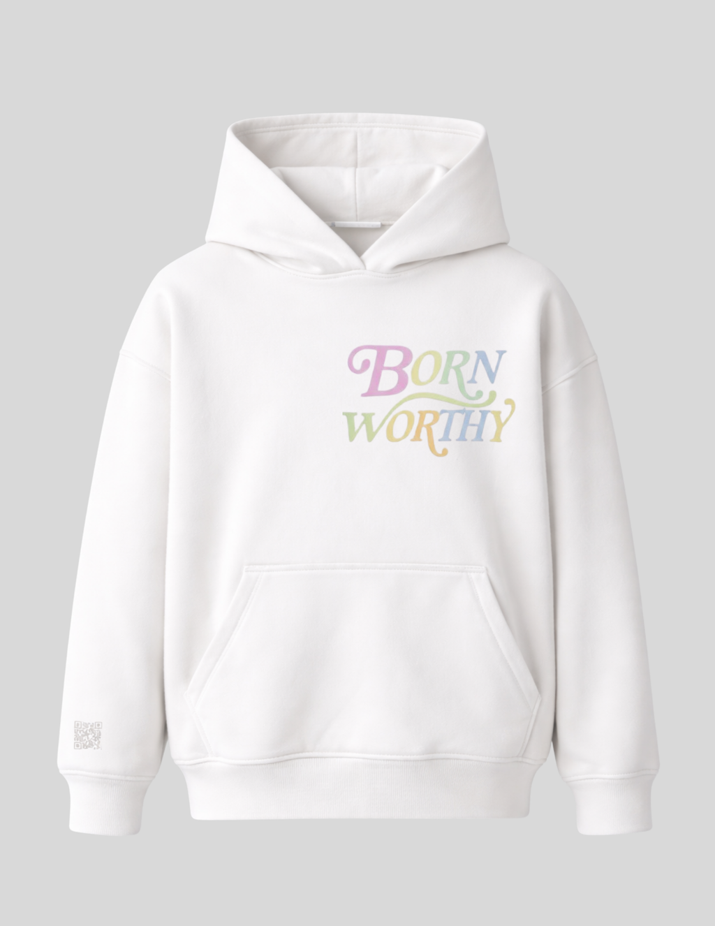 Pastel  Luxe Hoodie| White