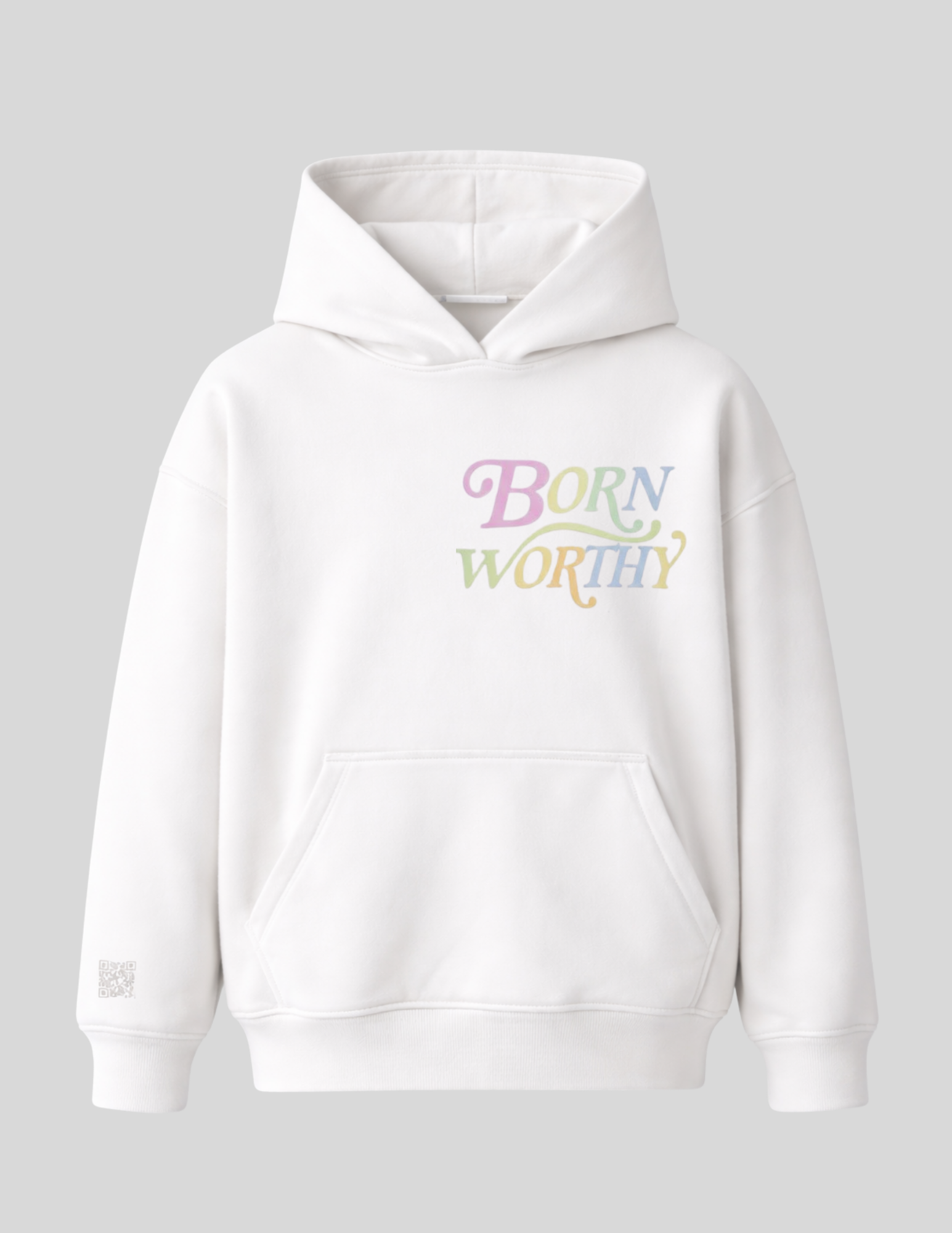 Pastel  Luxe Hoodie| White