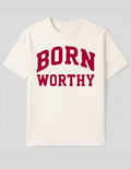 Collegiate Luxe Tee| OffWhite
