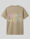 Pastel  Luxe Tee| Tan