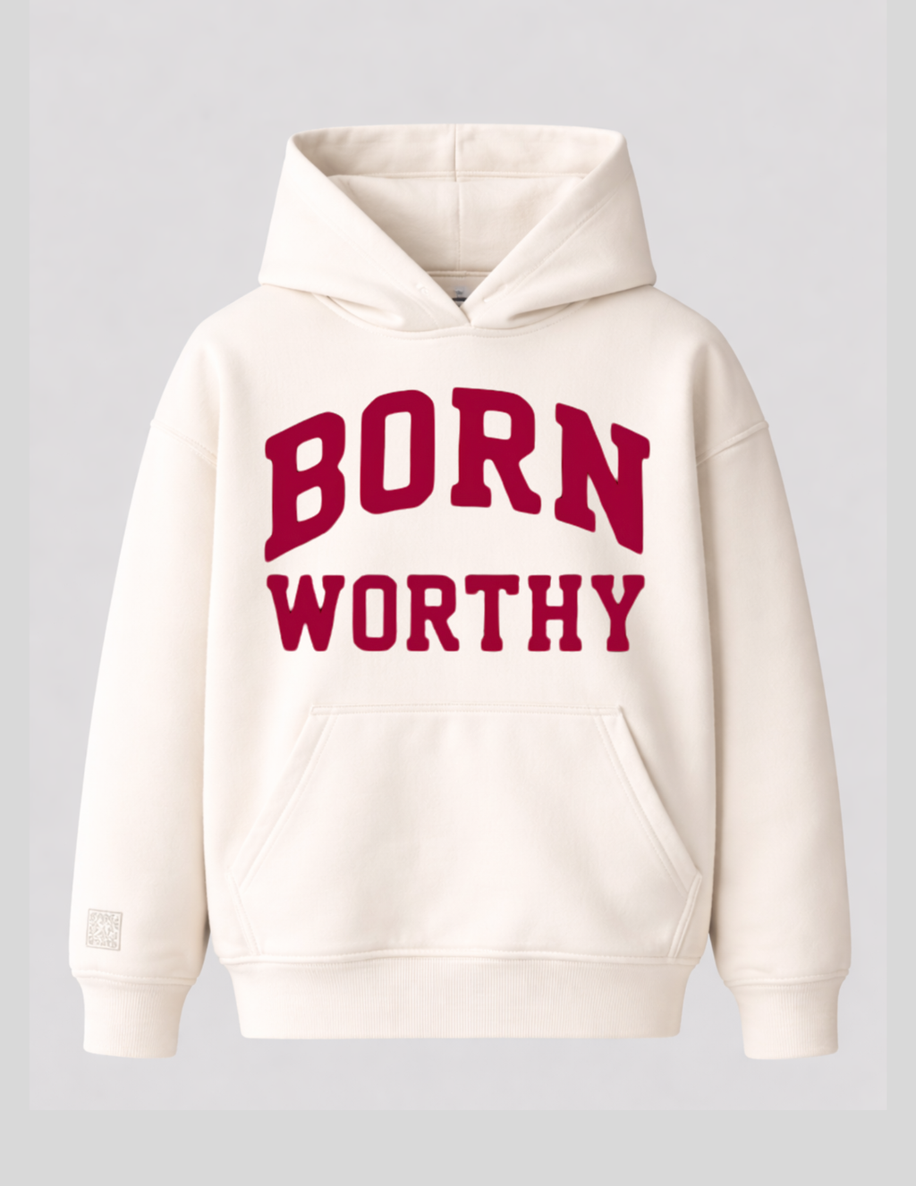 Collegiate Luxe Hoodie | Off White