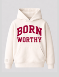 Collegiate Luxe Hoodie | Off White