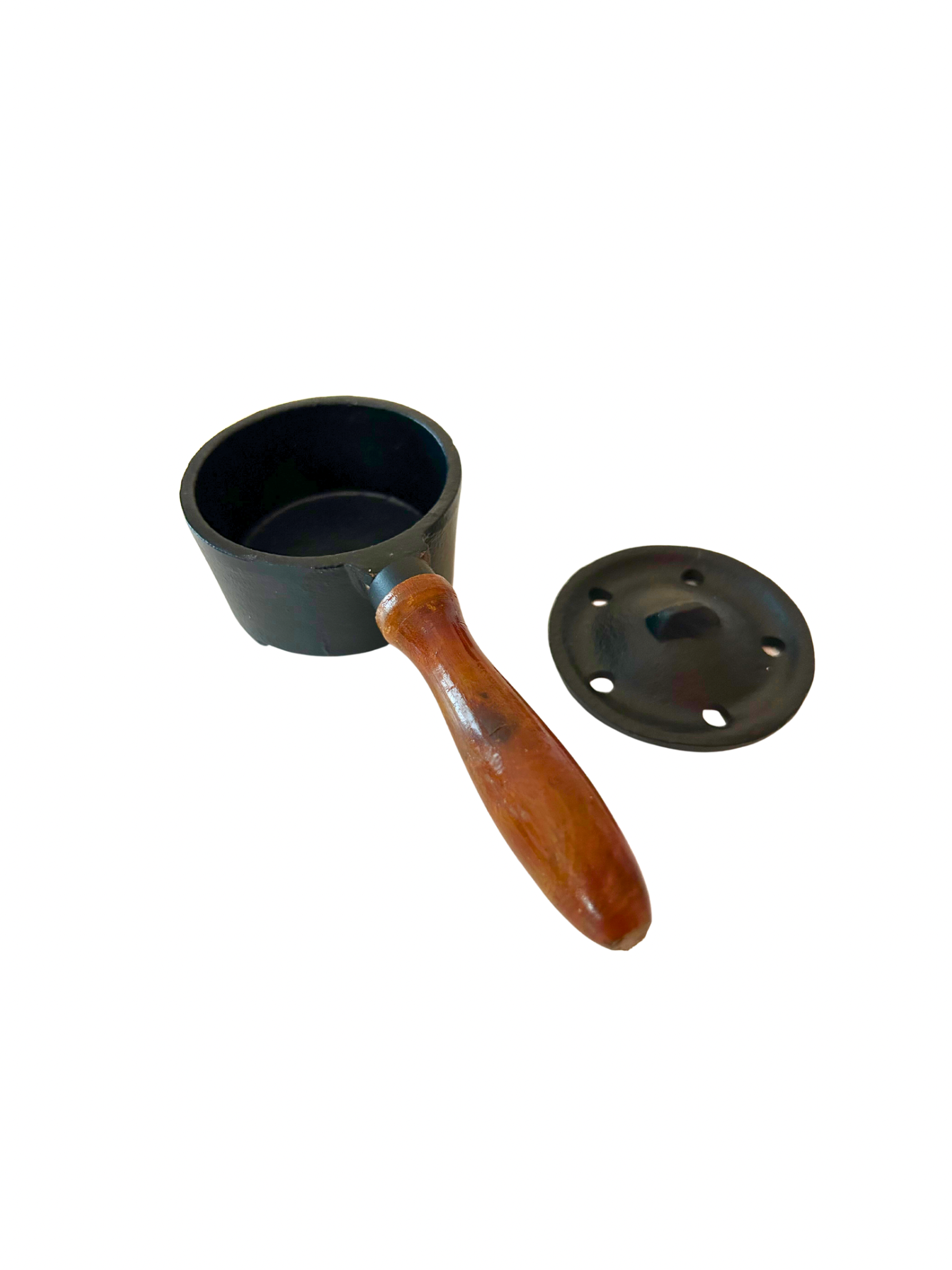 Cast iron pot w/handle