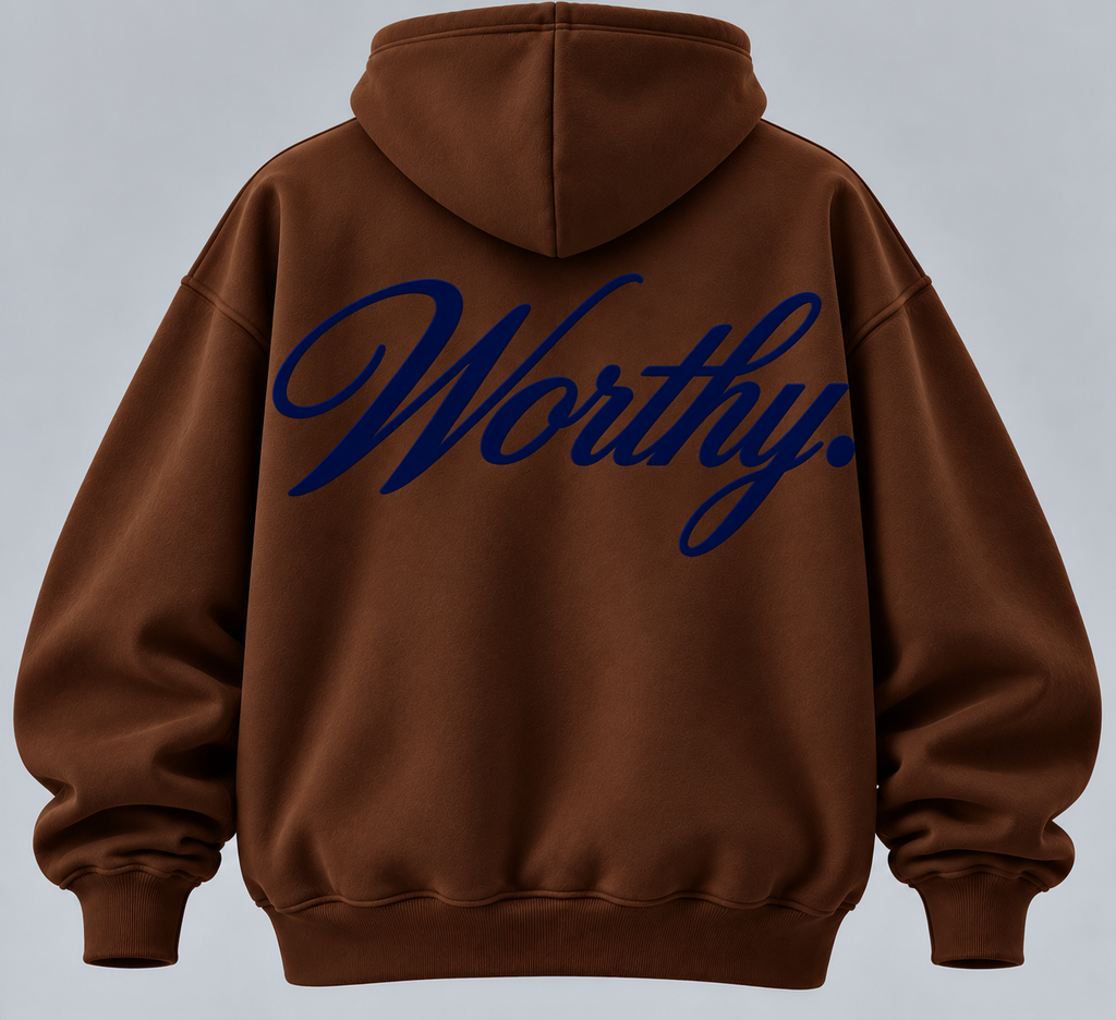 Script Hoodie| Cacao