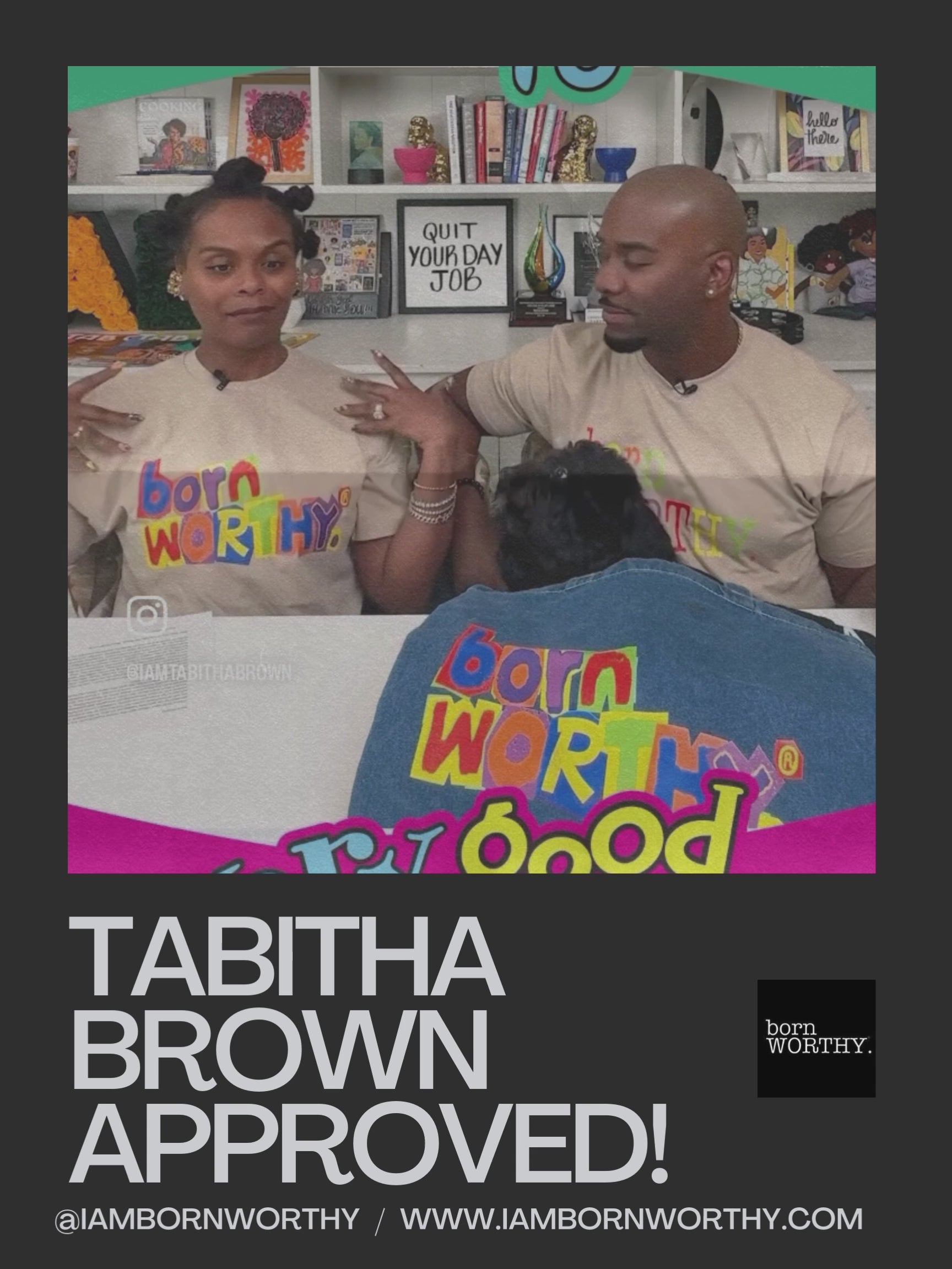 born WORTHY.  Chakra Luxe Tee