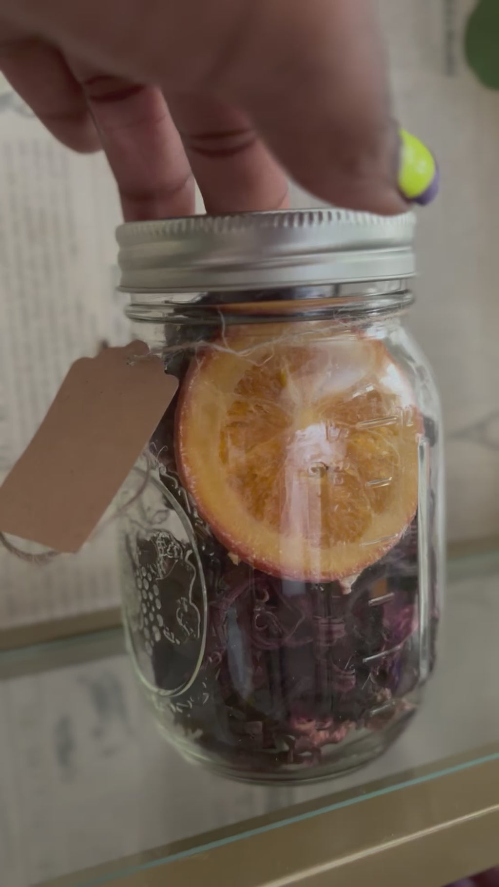 Hibiscus Tea Jars